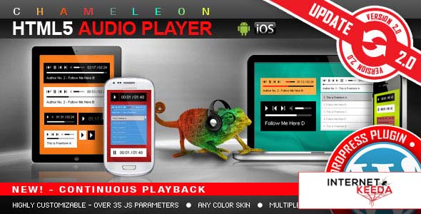 3239-HTML5 Audio Player WordPress Plugin v3.0