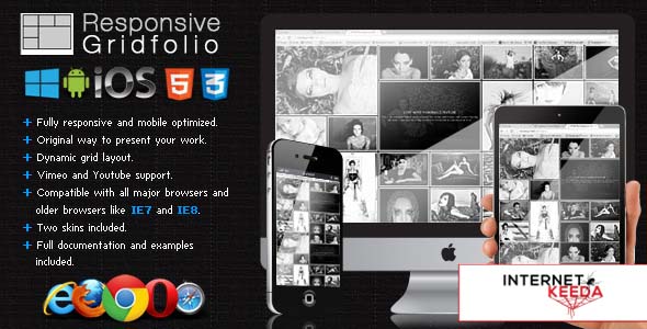 1457-Responsive Gridfolio