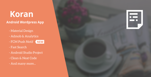 1522-Koran - Wordpress App with Push Notification 2.0
