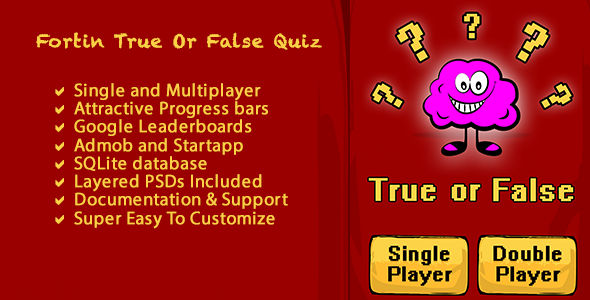 1557-Fortin True False Multi Player Quiz