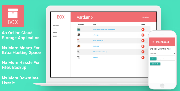 1691-Box v1.2 - An Online Cloud Storage Application