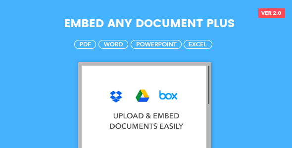 1764-Embed Any Document Plus v2.1.0 - WordPress Plugin