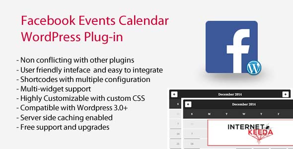 1845-Facebook Events Calendar WordPress Plugin v4.9.6