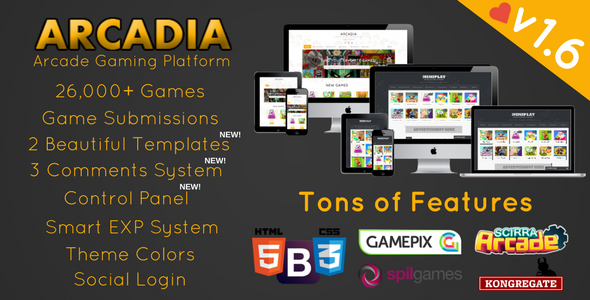 1880-Arcadia v1.6.6 - Arcade Gaming Platform