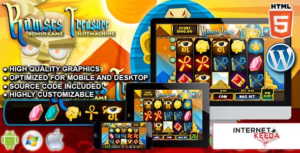 2015-Slot Ramses - HTML5 Casino Game