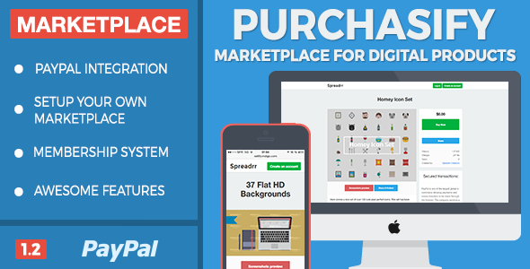 2083-Purchasify v1.2 - Marketplace for Digital Products