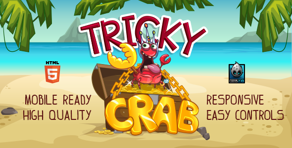 2281-Tricky Crab - HTML5 Game