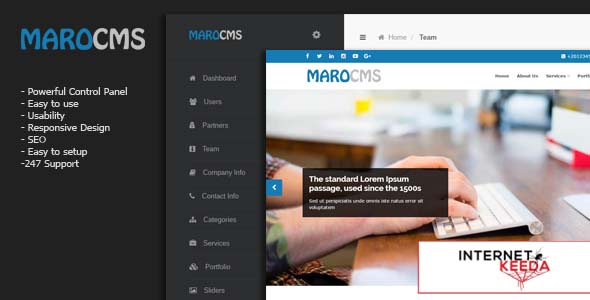 2310-MaroCMS v2.0 - Business CMS