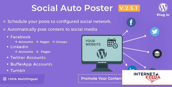 2393-Social Auto Poster v2.5.1 - WordPress Plugin