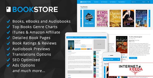 5324-BookStore v1.3 - Books, eBooks and Audiobooks Affiliate Script