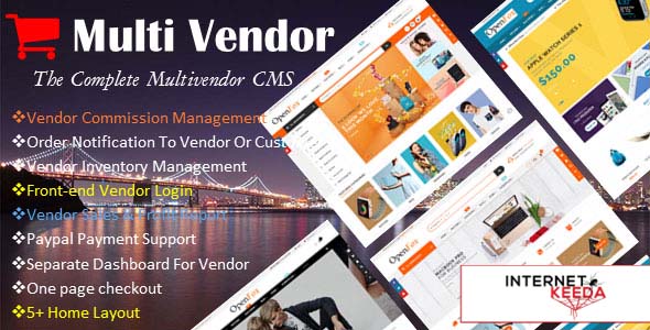 2415-Ecommerce Multi-Vendor Website Builder - The Complete Multi-vendor CMS