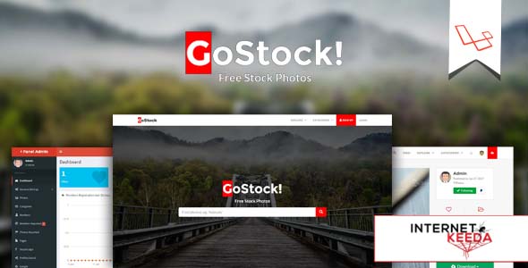 2416-GoStock v1.3 - Free Stock Photos Script