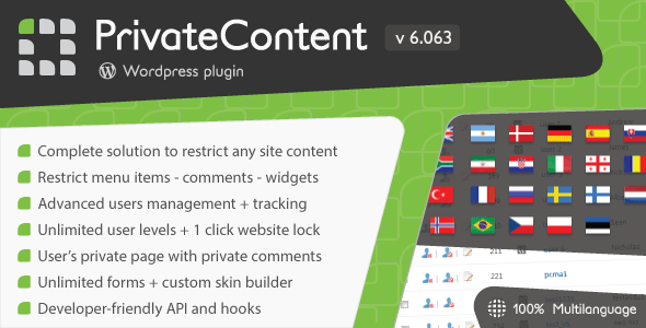 2466-PrivateContent v6.063 - Multilevel Content Plugin