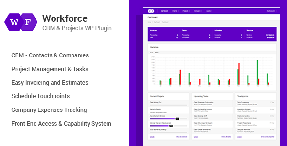 2559-Workforce v1.2.3 - CRM & Project Management WordPress Plugin