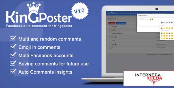 2566-Facebook Auto comment v1.1.6 - Module for Kingposter