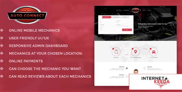 2756-Online Automobile Mechanics or Mobile Car Repair Service Booking System - Auto Connect
