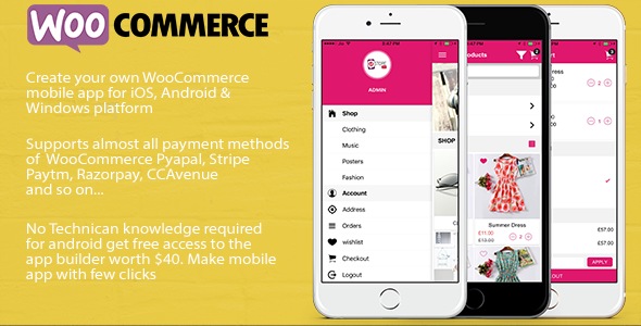 2804-ionic 3 App for WooCommerce v4.0