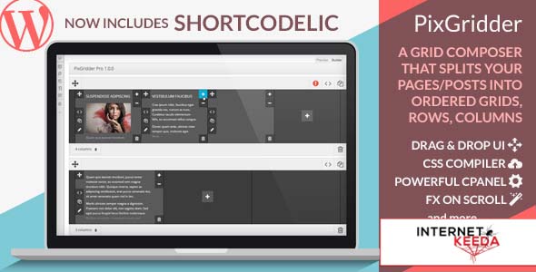 2856-PixGridder Pro v3.3.5 - Page Grid Composer for Wordpress