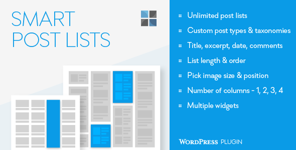 3183-Smart Post Lists Widget for WordPress v2.11