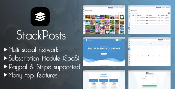 4240-Stackposts v1.5 - Social Marketing Tool - 