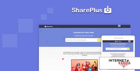 3304-Shareplus v2.1 - Video Downloader from youtube, facebook,instagram and video search