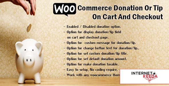 3413-WooCommerce Donation Or Tip On Cart And Checkout v1.4