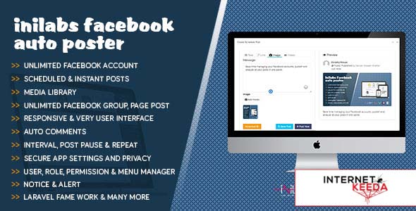 3426-Inilabs Facebook Multi Account Auto Post & Scheduler