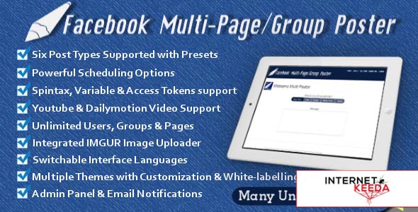 3750-Facebook Multi-Page/Group Poster v3.83