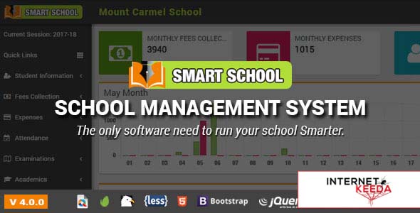 3757-Smart School v4.0.0 - School Management System