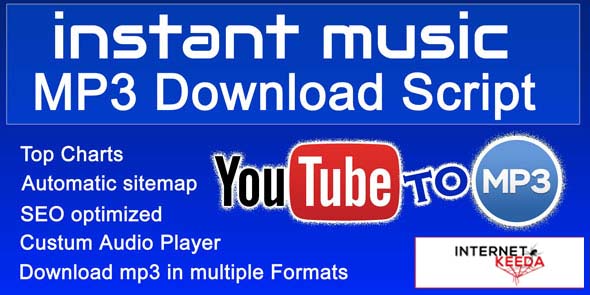 3762-Instant Music Mp3 Download Script