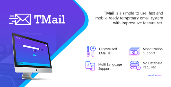 4625-TMail v4.2 - Multi Domain Temporary Email System