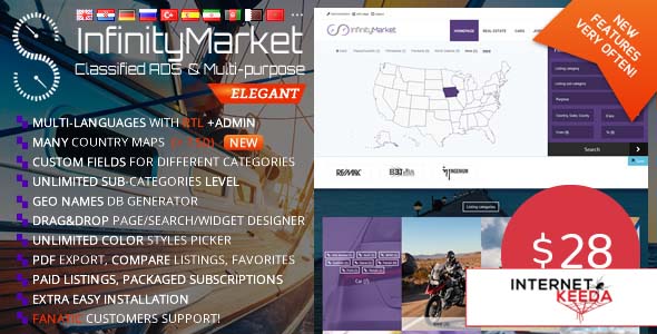 4007-Infinity Market v1.6.4 - Classified Ads Script