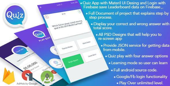 4014-Play Quiz (Material Design)