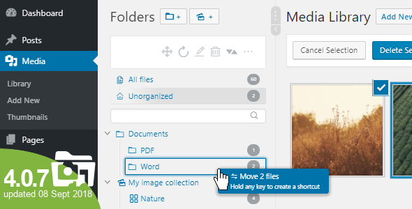 4059-WP Real Media Library v4.0.7 - Media Categories / Folders