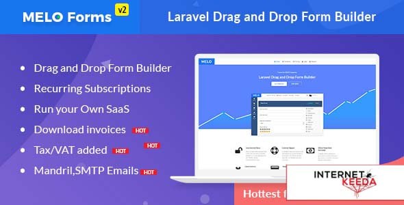 4175-MeloForms v2.0 - Laravel Drag and Drop Form Builder Software