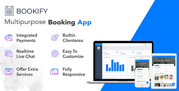 4854-Bookify v1.3 - Multipurpose Booking App