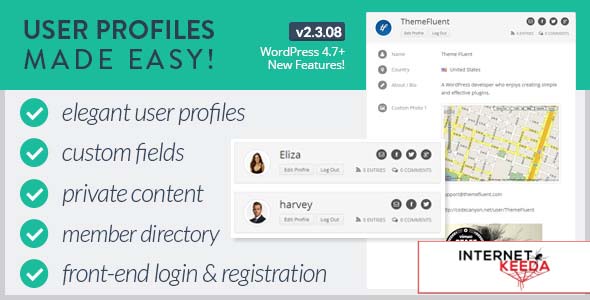 4207-User Profiles Made Easy v2.3.08 - WordPress Plugin