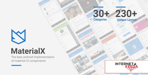 4253-MaterialX v2.1 - Android Material Design UI Components