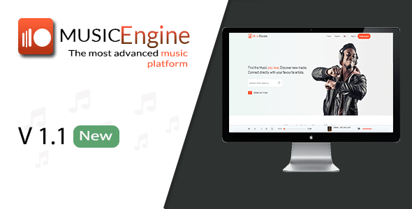 4350-MusicEngine v1.1 - Social Music Sharing Platform - 