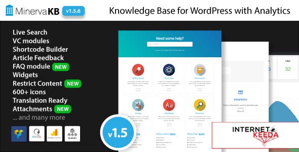 4383-MinervaKB v1.5.6 - Knowledge Base for Wordpress with Analytics