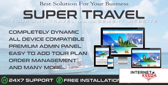 4421-Travo - Travel Agency & Tourism Management