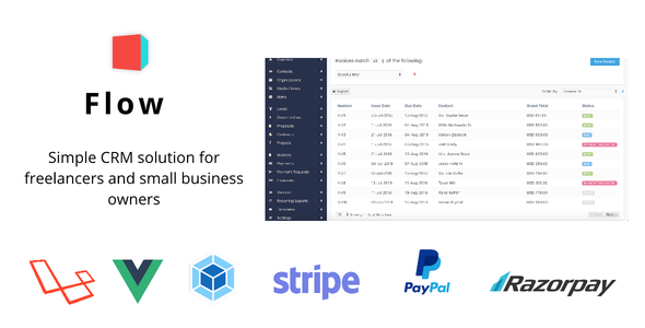 4427-Flow - Simple CRM for Freelancers and Small businesses