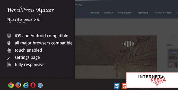 4481-Ajaxer v1.05 - Ajaxify Your WordPress Site and Comments