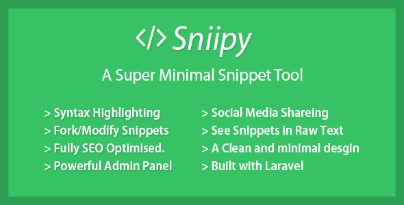 4493-Sniipy - A Super Minimal Snippet Tool