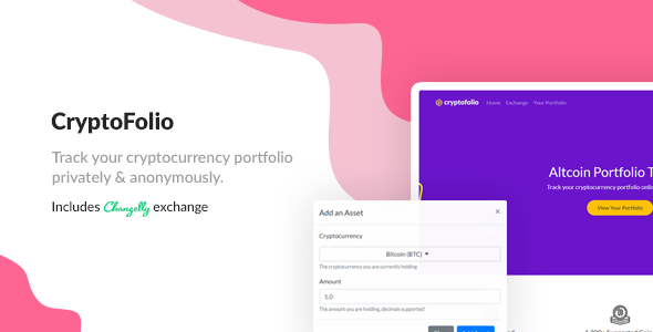 4578-CryptoFolio - Cryptocurrency Portfolio Tracker & Exchange