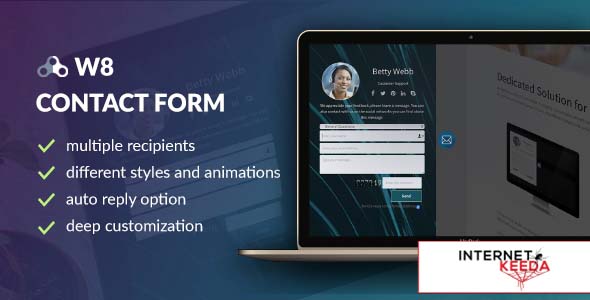 6530-W8 Contact Form v1.5.6 - WordPress Contact Form Plugin