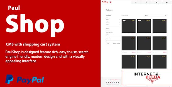 4904-PaulShop - CMS with shopping cart system