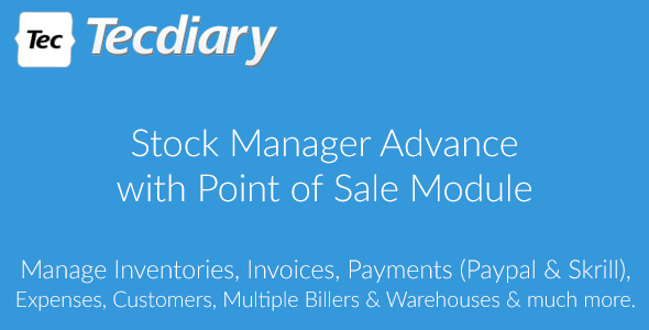 5003-Stock Manager Advance with Point of Sale Module v3.4.11 - 