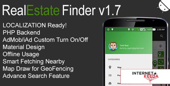 5048-RealEstate Finder Full Android Application v1.7