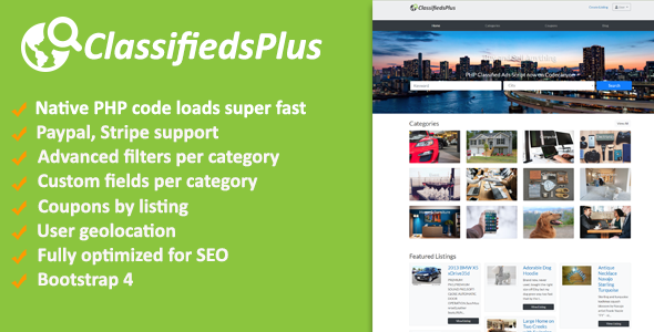 5279-ClassifiedsPlus v1.03 - Classified Ads CMS